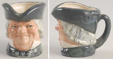 Character Jug Parson Brown-Tiny - Nb898, No Box