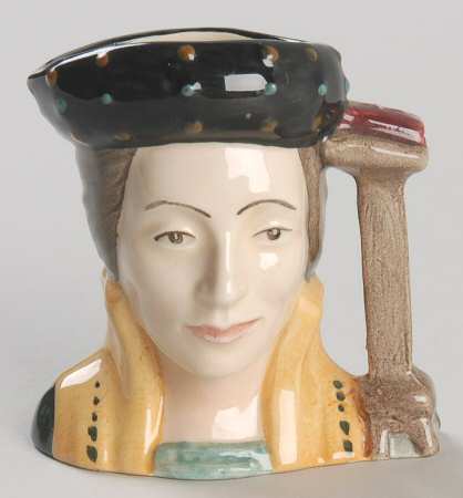 Character Jug Catherine Parr-Miniature - Nb1021, No Box