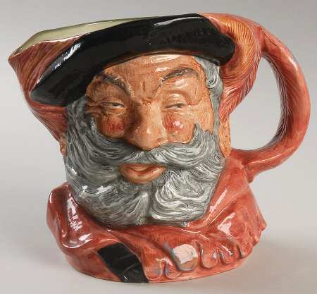 Character Jug Falstaff-Large/ Etc - With Box Bx1051