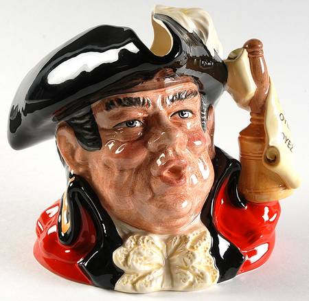 Character Jug Town Crier-Large - No Box