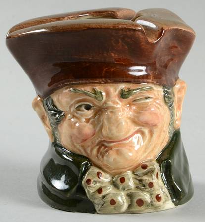 Character Jug-Ash Bowl Old Charley - No Box
