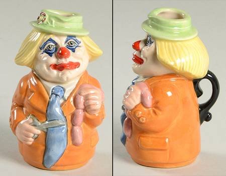 Doultonville Collection of Toby Jugs Charlie Cheer-Clown - No Box
