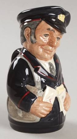 Doultonville Collection of Toby Jugs Pat Parcel-Postman - Boxed
