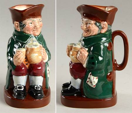 Character Toby Jug Old Charlie (Charley)-Small - No Box