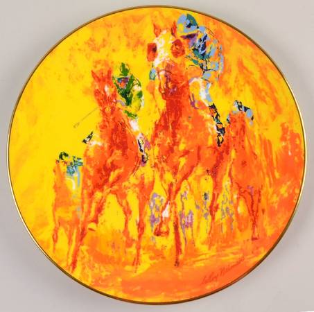 Royal Doulton Plate Winning Colors-Horse Race - Boxed