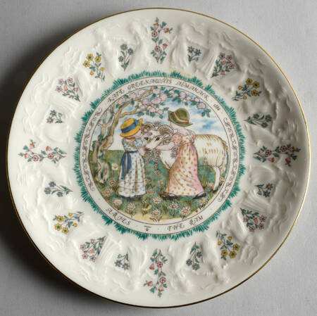 Almanack-Kate Greenaway Aries-March-The Ram - Boxed