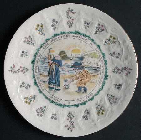 Almanack-Kate Greenaway Cancer-June-The Crab - Boxed