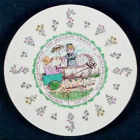 Almanack-Kate Greenaway Capricorn-December-The Goat - Boxed
