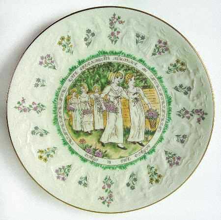 Almanack-Kate Greenaway Virgo-August-The Virgin - Boxed