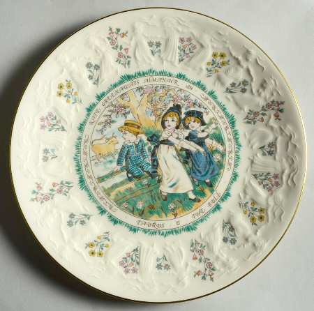 Almanack-Kate Greenaway Taurus-April-The Bull - Boxed