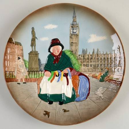 Character Plates Silks & Ribbons - Boxed