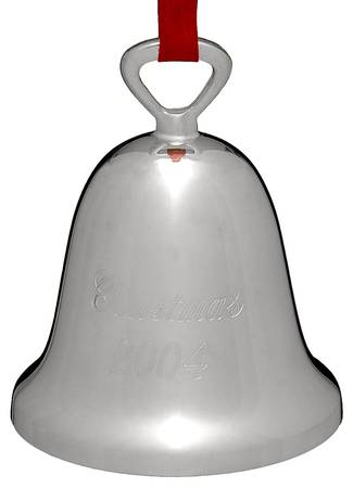 Silverplate Christmas Bell Christmas 2004 - Boxed