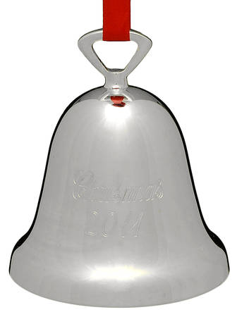 Silverplate Christmas Bell Christmas 2011 - No Box