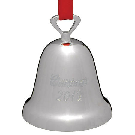 Silverplate Christmas Bell Christmas 2019 Bell - Boxed
