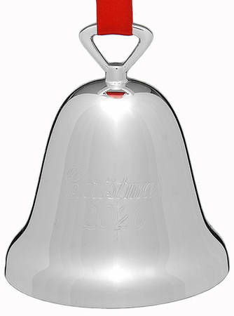 Silverplate Christmas Bell Christmas 2020 Bell - No Box