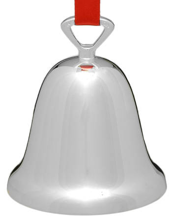 Silverplate Christmas Bell Plain-Classic Bell - Boxed