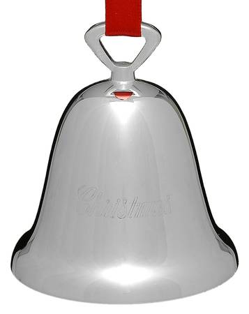 Silverplate Christmas Bell Christmas Bell - Boxed