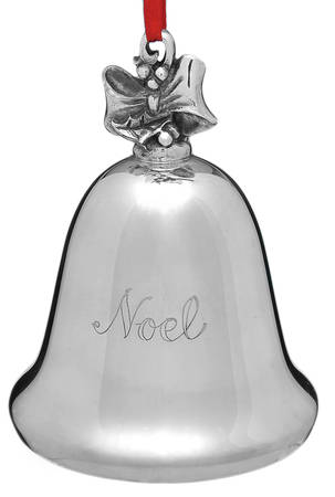 Noel-Musical Bell Christmas Bow - Boxed