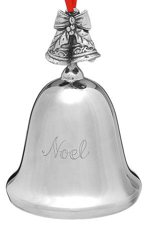 Noel-Musical Bell Silver Bells - Boxed