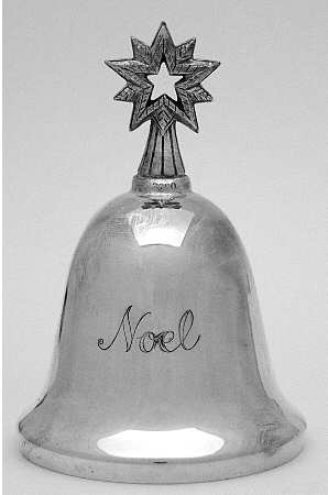 Noel-Musical Bell Joy To The World-Star - No Box