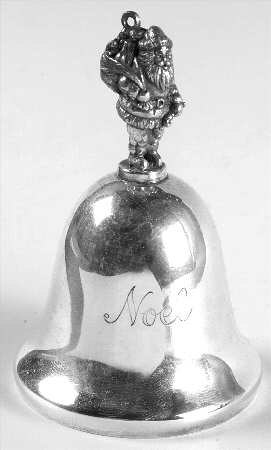 Noel-Musical Bell Here Comes Santa Claus - Boxed