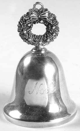 Noel-Musical Bell I'Ll Be Home For Christmas-Wreath - With Box