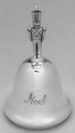 Noel-Musical Bell We Wish You A Merry Christmas-Toy Soldie - Boxed