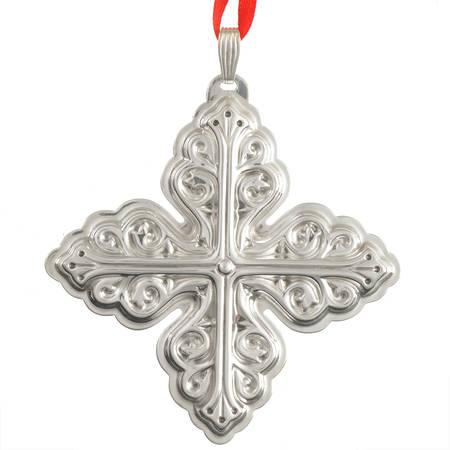 Christmas Cross-Sterling 1978-Sterling Cross - No Box
