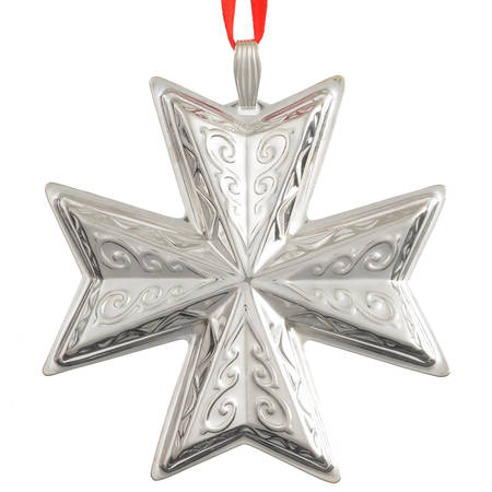 Christmas Cross-Sterling 1977-Sterling Cross - No Box