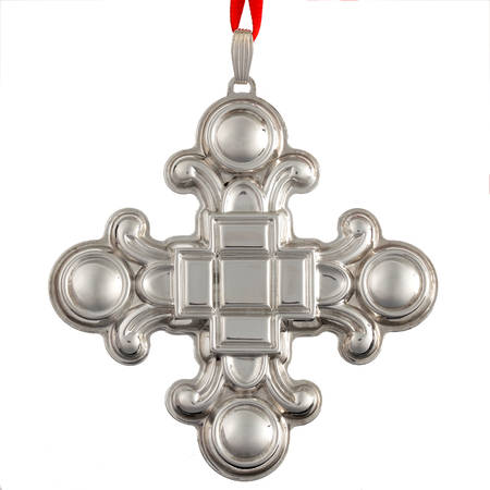 Christmas Cross-Sterling 2002-Sterling Cross - Boxed