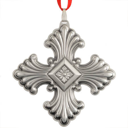Christmas Cross-Sterling 1973-Sterling Cross - No Box
