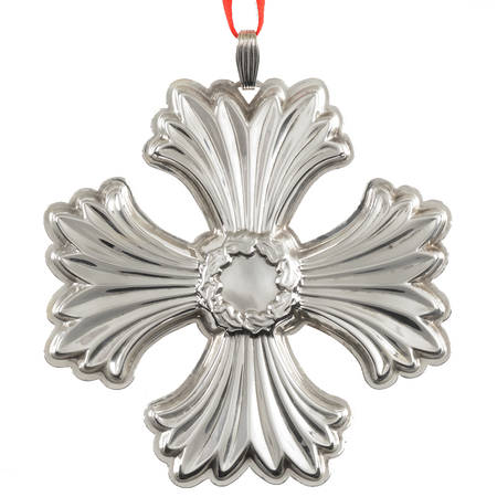 Christmas Cross-Sterling 1996-Sterling Cross - Boxed