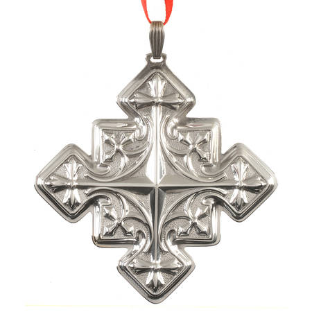 Christmas Cross-Sterling 1979-Sterling Cross - Boxed