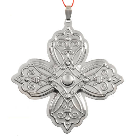 Christmas Cross-Sterling 2010-40th Edition Sterling Cross - Boxed