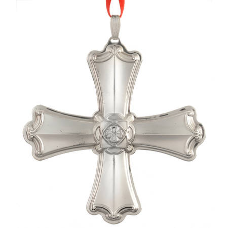 Christmas Cross-Sterling 2009-Sterling Cross - Boxed