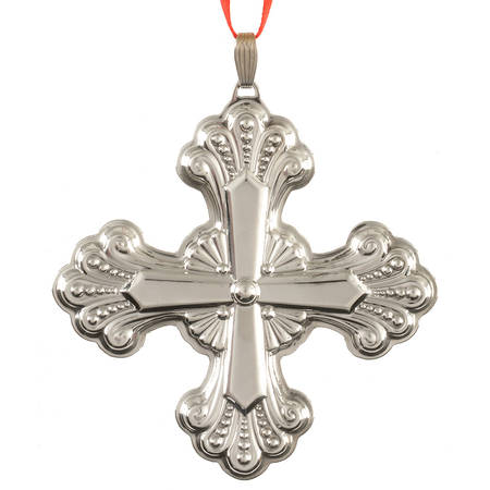 Christmas Cross-Sterling 2008-Sterling Cross - Boxed