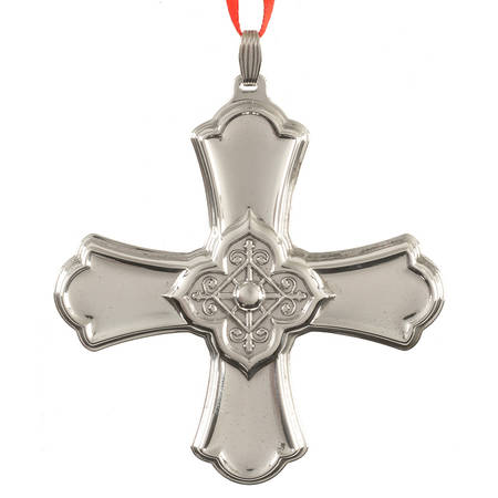 Christmas Cross-Sterling 2004-Sterling Cross - Boxed