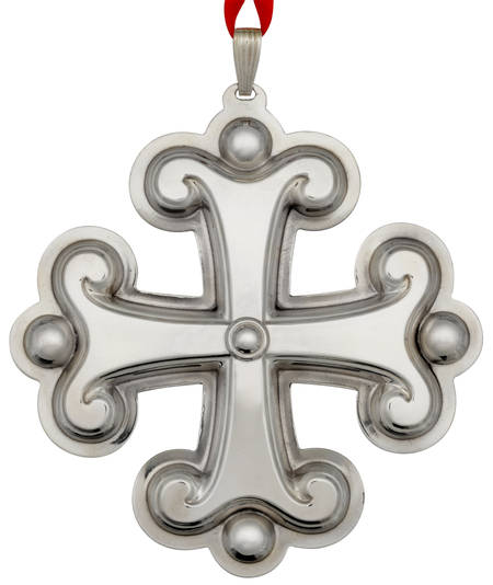 Christmas Cross-Sterling 2015-45th Edition Sterling Cross - Boxed