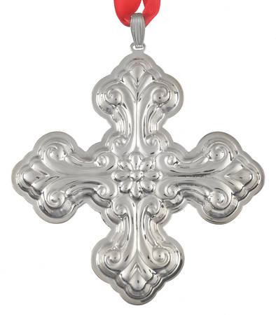 Christmas Cross-Sterling 2016-46th Edition Sterling Cross - No Box