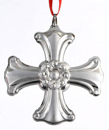 Christmas Cross-Sterling 2001-Sterling Cross - No Box