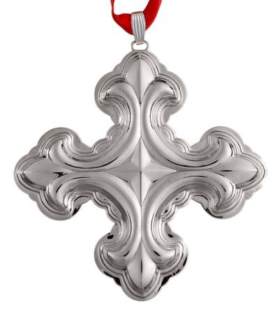 Christmas Cross-Sterling 2018-48th Edition Sterling Cross - Boxed
