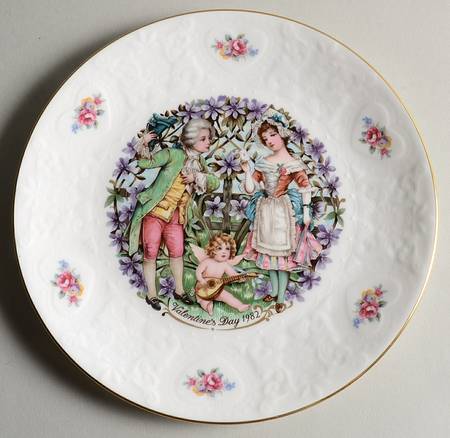Valentines Day Plate by Royal Doulton