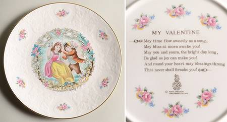Valentines Day Plate My Valentine - Boxed