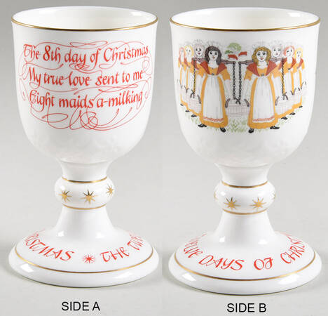 Twelve Days of Christmas Eight Maids A Milking - No Box