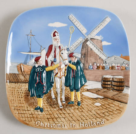 Beswick Christmas Around The World Christmas In Holland - Boxed