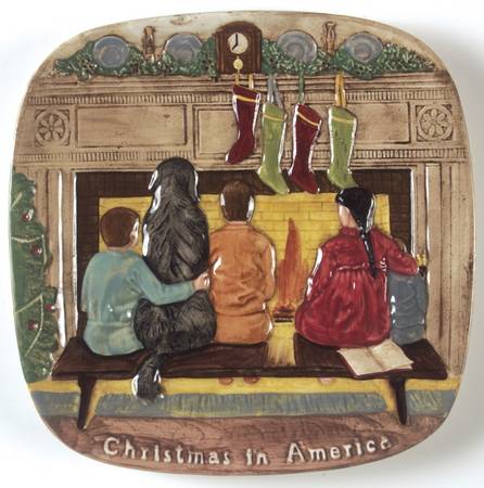 Beswick Christmas Around The World Christmas In America - No Box