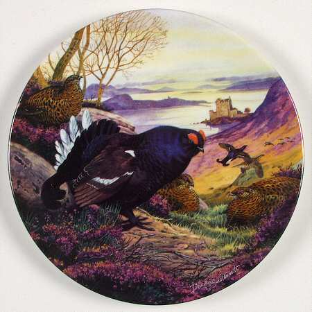 The Braithwaite Game Bird Collection Black Grouse - No Box