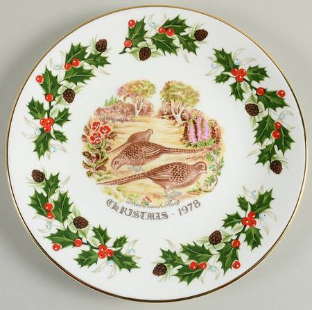 Twelve Days of Christmas Three French Hens - Boxed