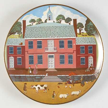 The Colonial Heritage Series Old Court House - With Box