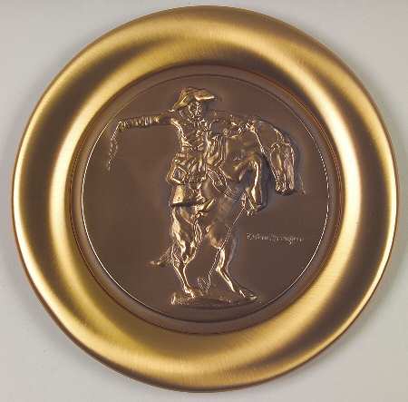 Remington Bronze by River Shore
